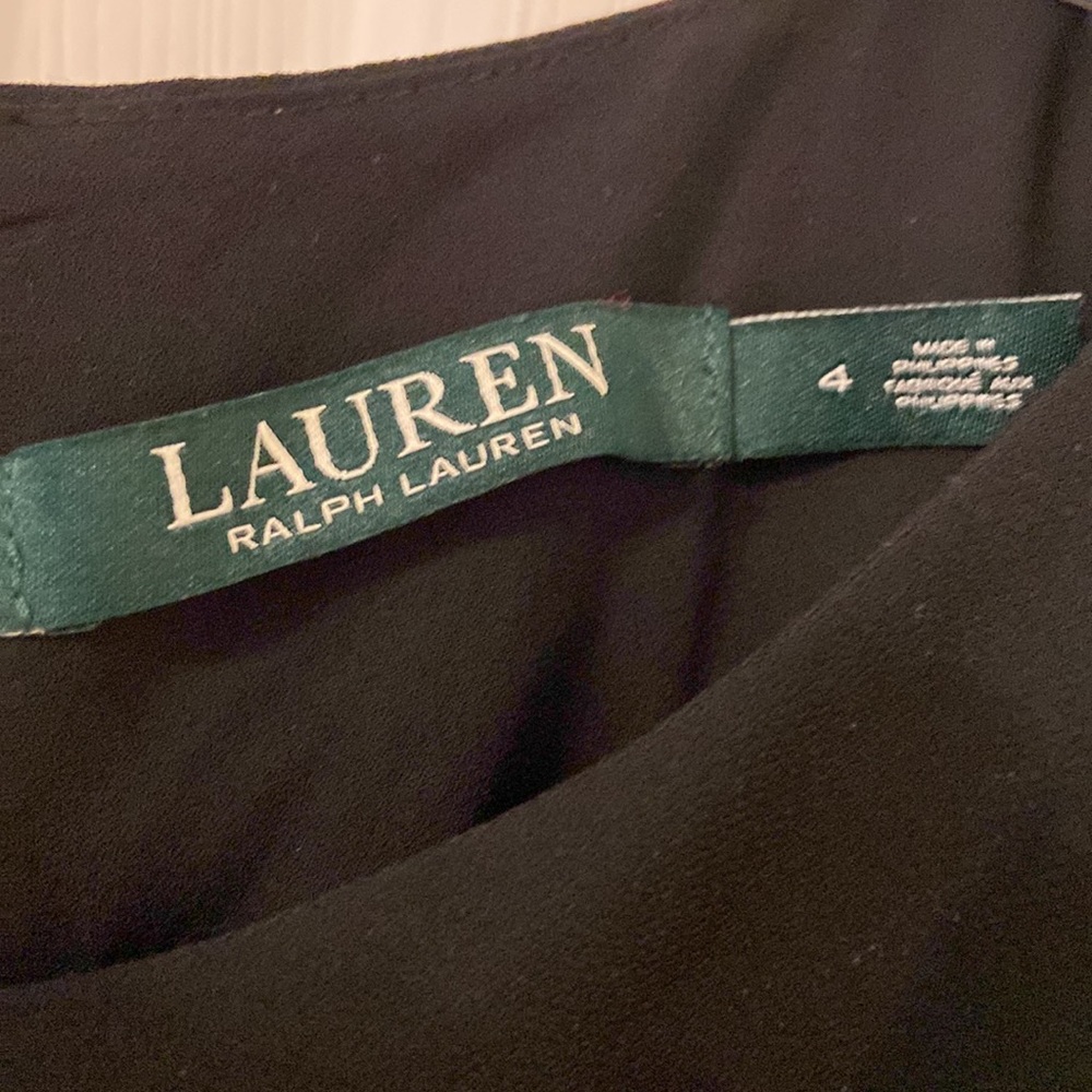 Ralph Lauren Black Dress size 4 brand new with tag length 38” - Picture 5 of 16